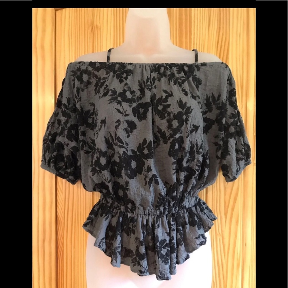 Like New-Free People Off-Shoulder Boho Top - Picture 12 of 16